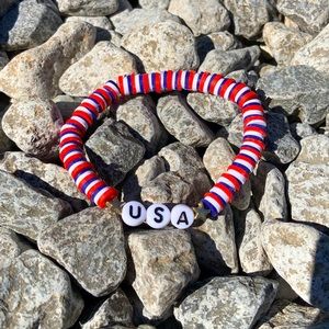 4th OF JULY BRACELET!!!
